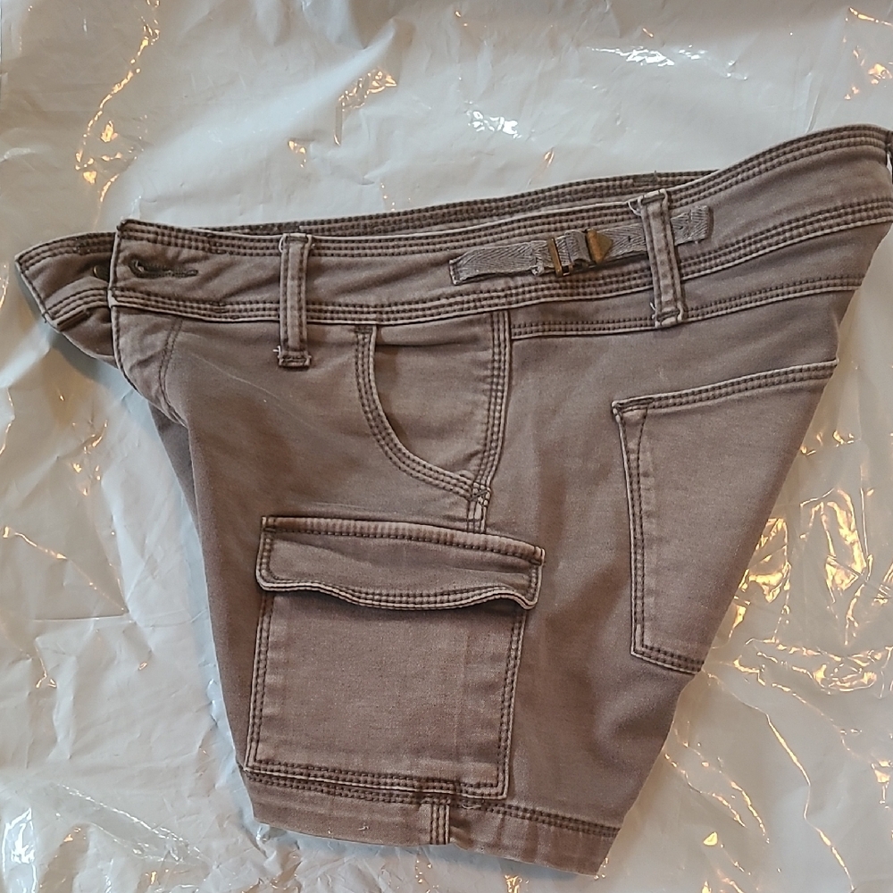 DL 1961 Jane Cargo Shorts Brown Size 25 - Picture 8 of 8
